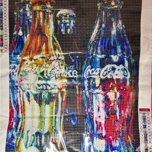 327- Colorful Coca-Cola Diamond Painting Kit